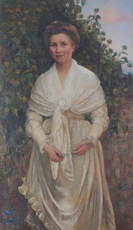 Annie Louise Swynnerton - Ritratto di Agnes Garrett
